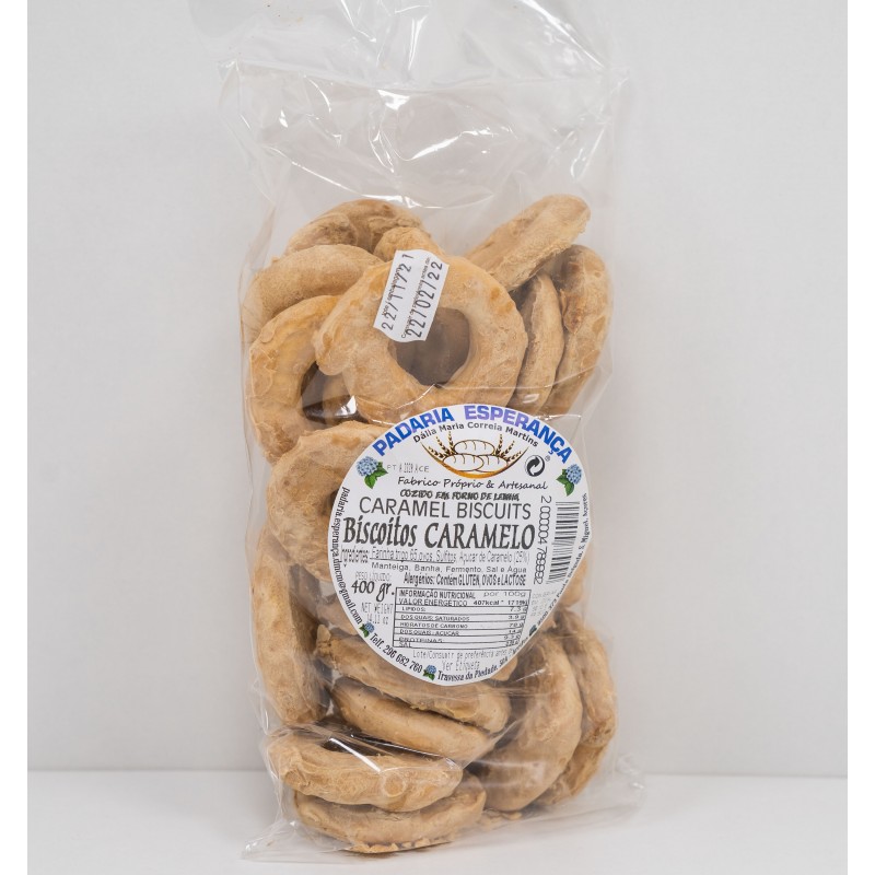 Biscoitos de Caramelo - Padaria Esperança
