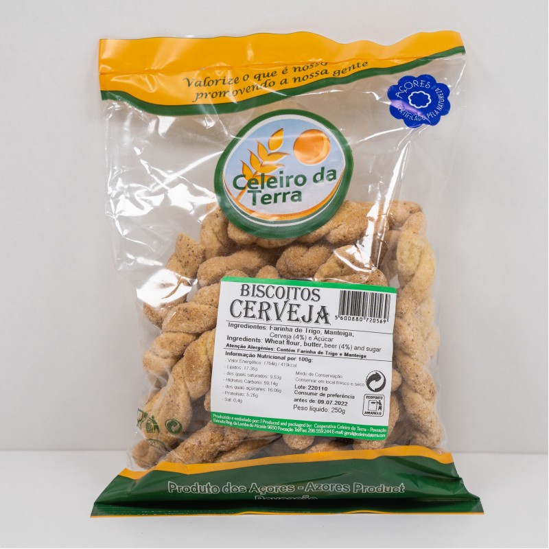Biscoitos de Cerveja - Celeiro da Terra