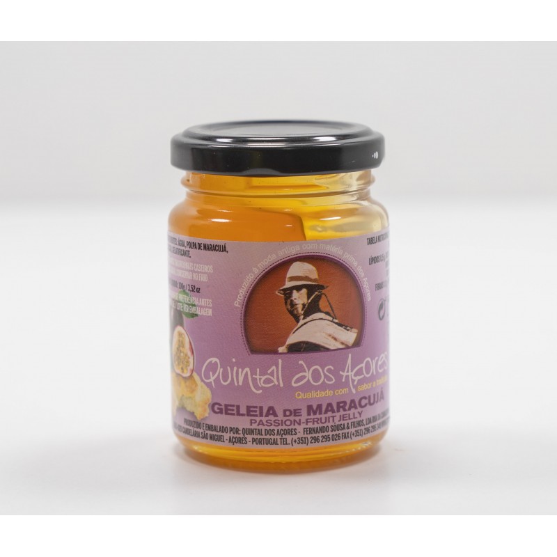Geleia de Maracujá 250g- Quintal dos Açores