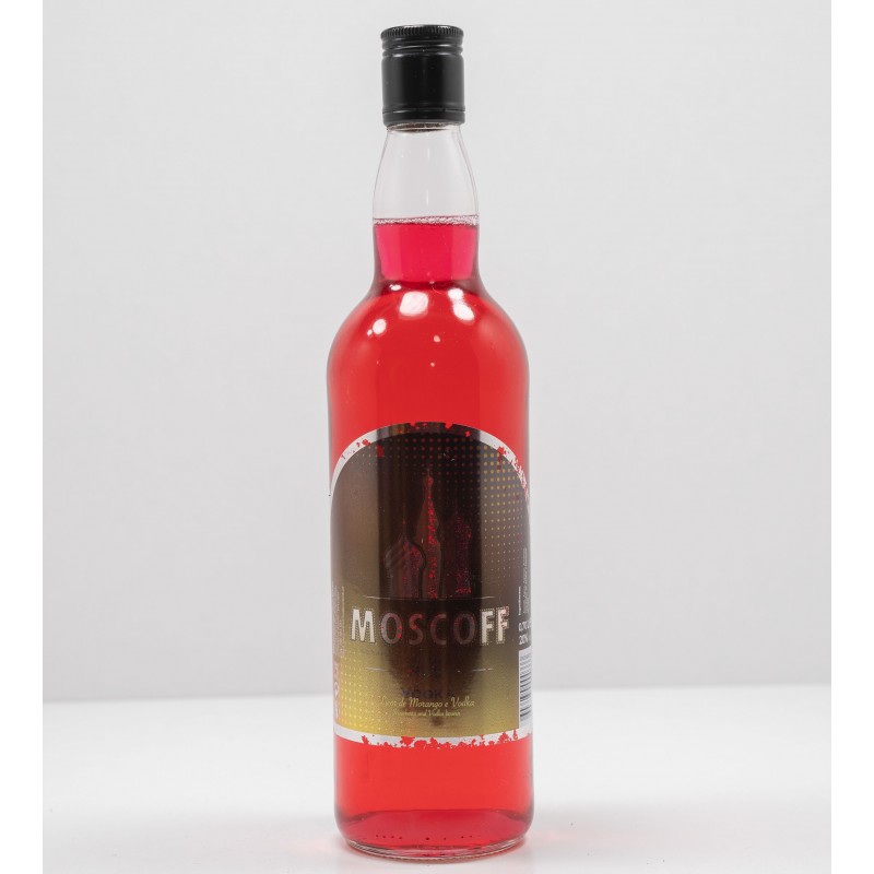 Licor de Morango e Vodka - Moscoff