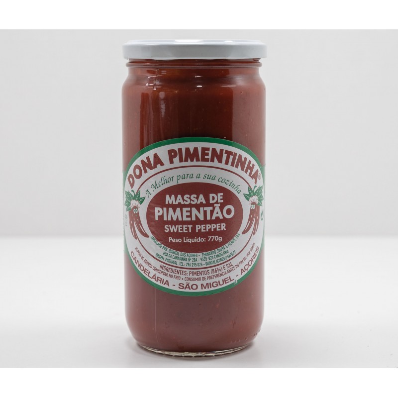 Massa de Pimentão - Dona Pimentinha (770gr)