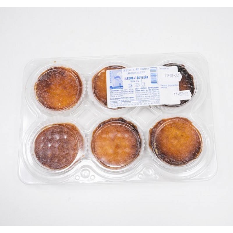 Queijadas de Feijão 6 unidades - Quitéria Arruda